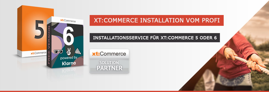 xt:Commerce Installationsservice